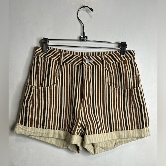 Altar'd State Pants - Altar’d State Striped Shorts